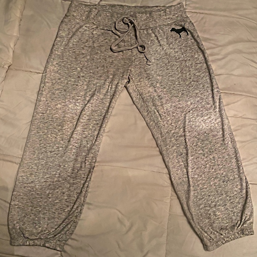 COPY - Pink crop joggers women’s size small